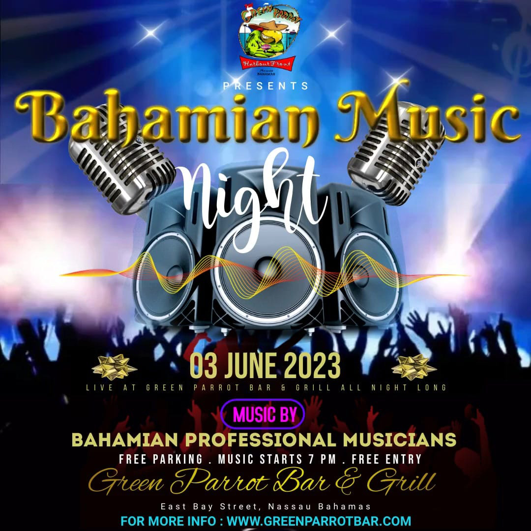 Green Parrot Presents young vibrant band of Bahamian Professional Musicians