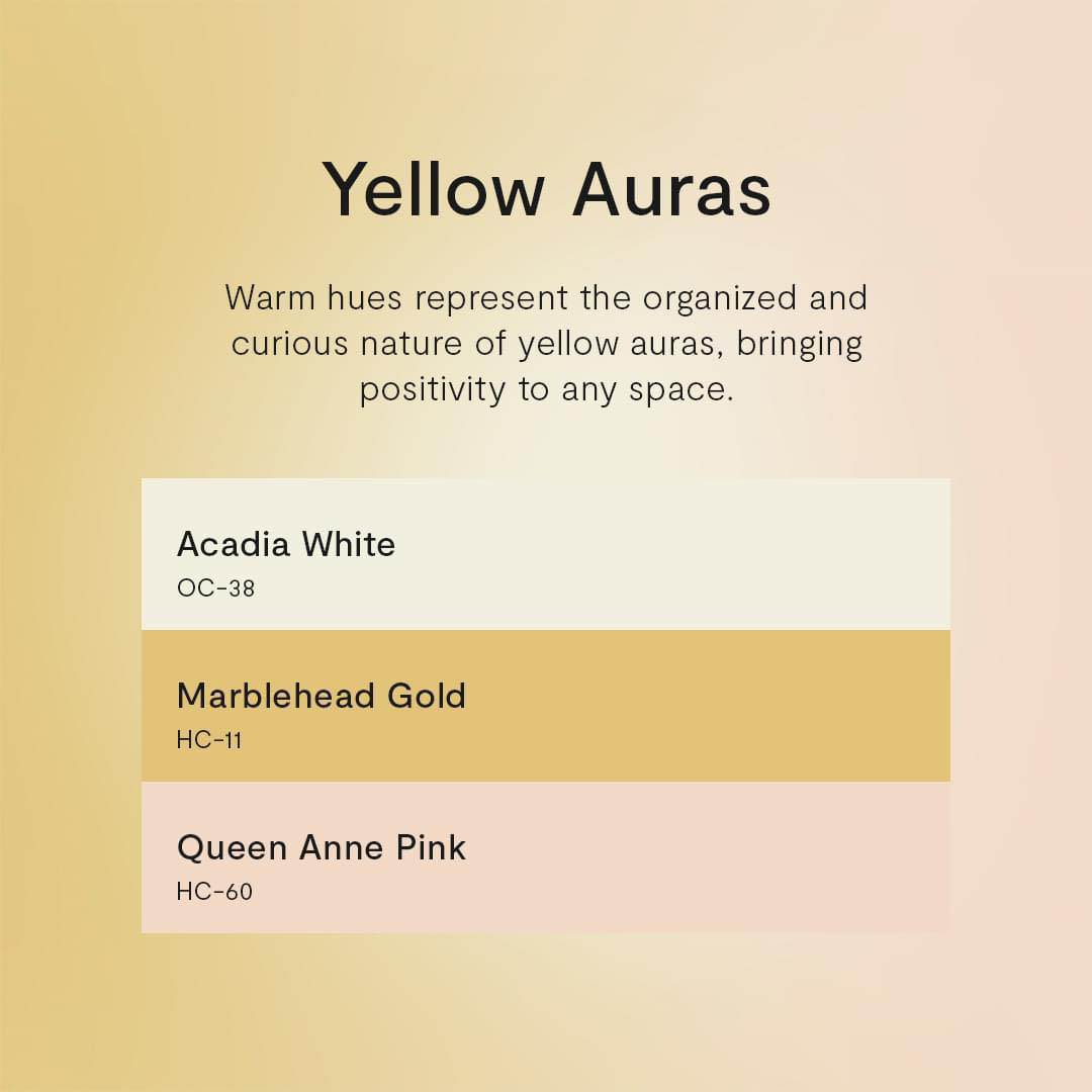 The Paint Place Color Palettes Inspired By Your Aura