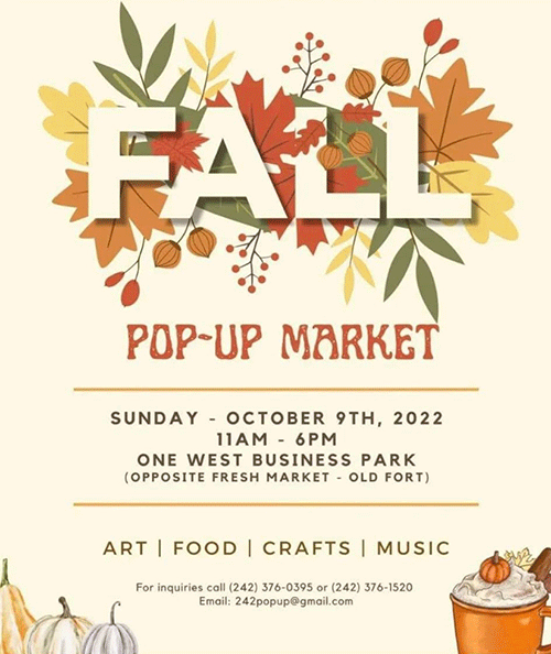 Fall Pop-Up Market - Sunday, October 9th, 2022, 11am - 6pm