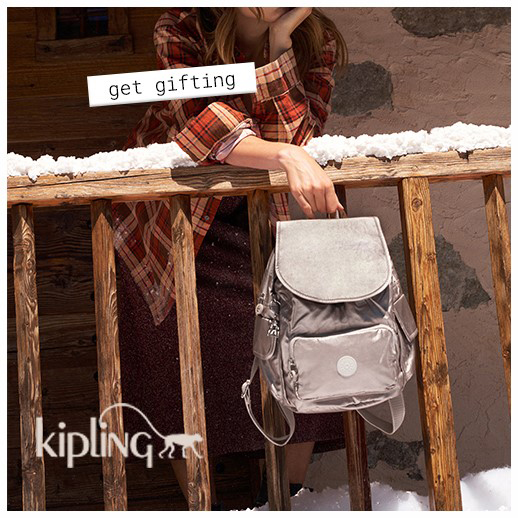 Get gifting with KIPLING - Cute fun styles to choose from. We love them at The Brass & Leather Shops Ltd.