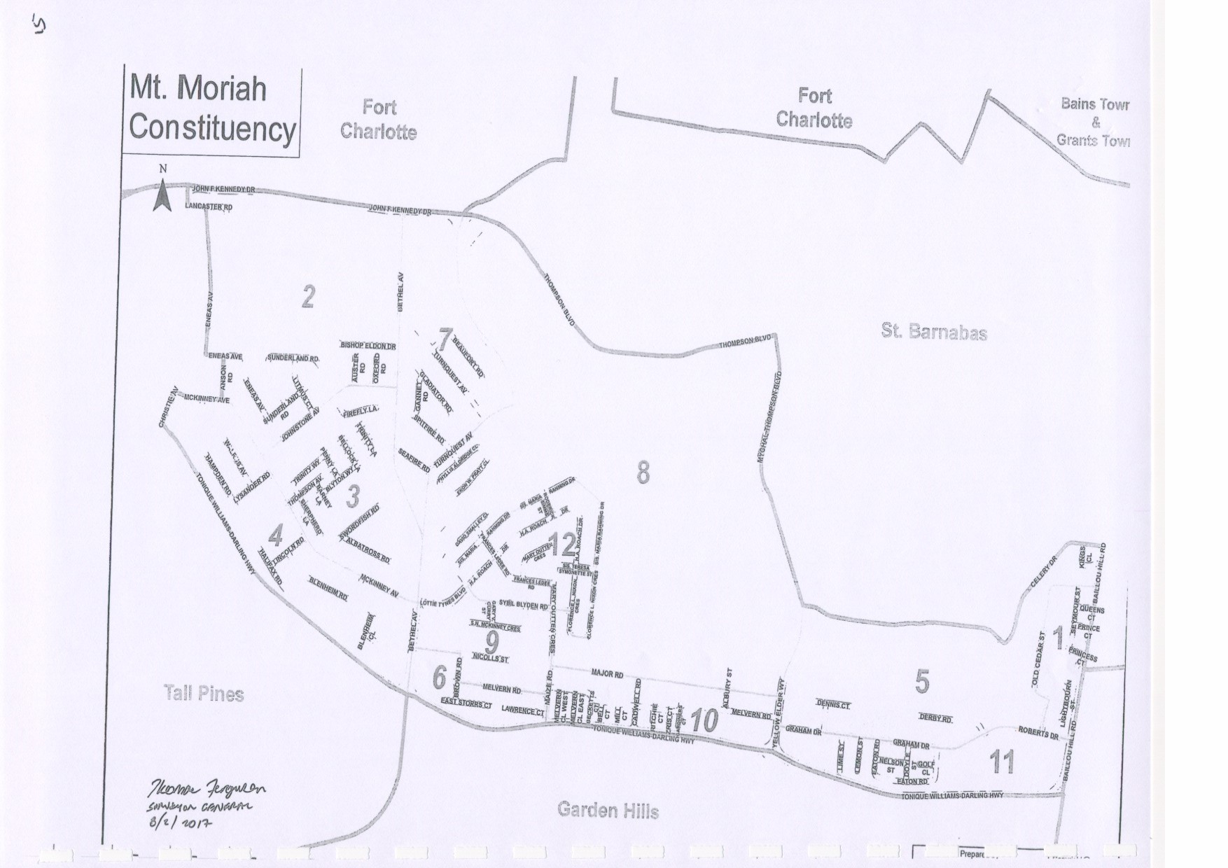 Mt. Moriah Constituency 2017