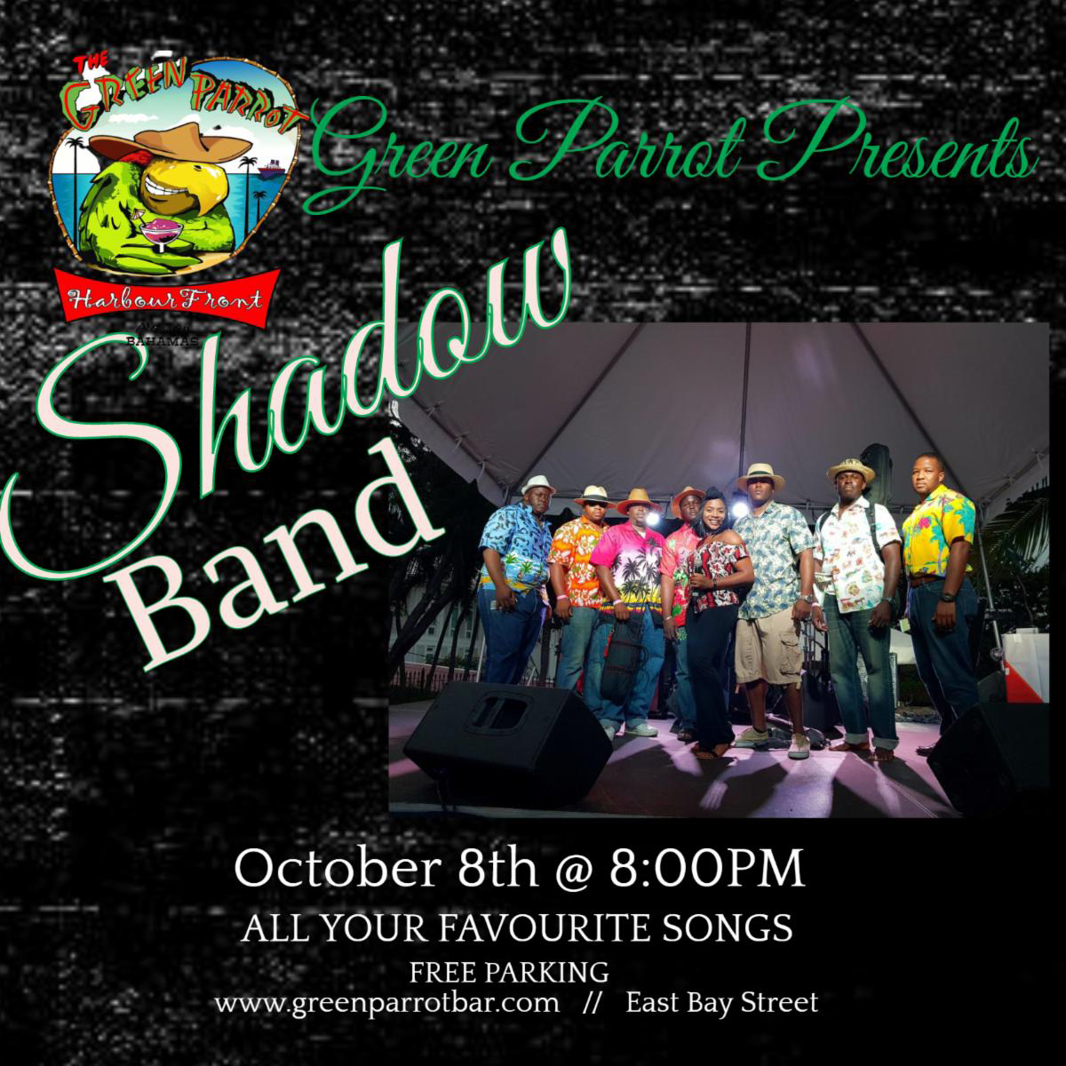 The Green Parrot presents Shadow Band