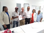 Contracts signed for refurbishment works at five clinics in north and central Eleuthera