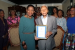 Mr. Basil Huyler, Sr., congratulated on the occasion of his 100th birthday