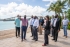 Tourism Minister, Officials, Media Get Tour, Progress Report Sterling Commons, Hurricane Hole Superyacht Marina at Paradise Landing