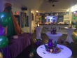 Inside look at The Art Room decorated for a special event.